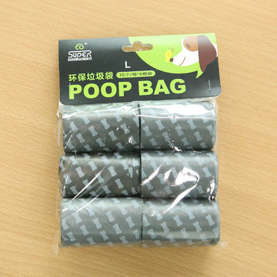 Dog Pet Travel Foldable Pooper Scooper With 1 Roll Decomposable bag