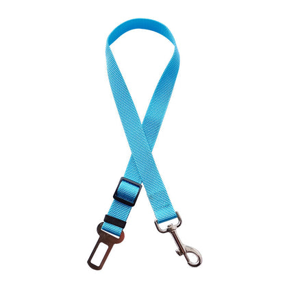Adjustable Pet Cat Dog Car Seat Belt Pet Seat Vehicle Harness