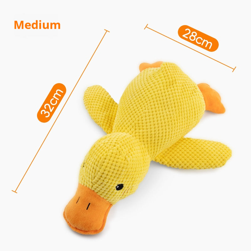 Pet Plush Toy Dog Calming Duck Stuffed Duck Toy