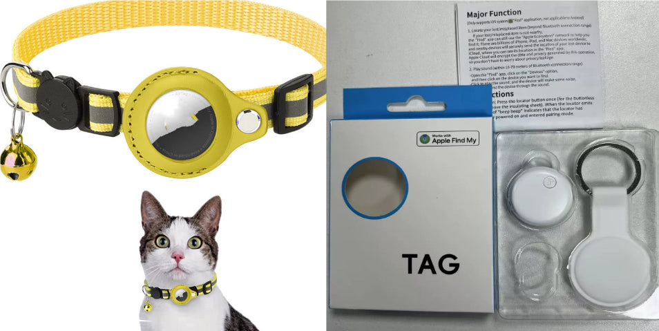 Reflective Collar Waterproof Holder Case For Airtag