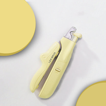 Pet Nail Clippers With LED Light Dogs Cat Nail Scissors