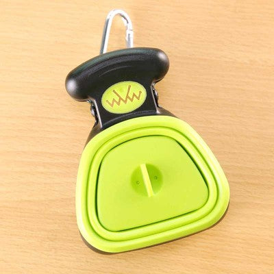Dog Pet Travel Foldable Pooper Scooper With 1 Roll Decomposable bag