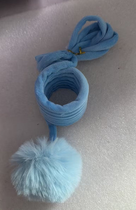 Cat Toy Self-Hi Sucker Spring Rabbit Hair Ball Interactive Play