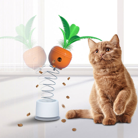 Cat Leaking Food Toy Self-Playing Tumbler