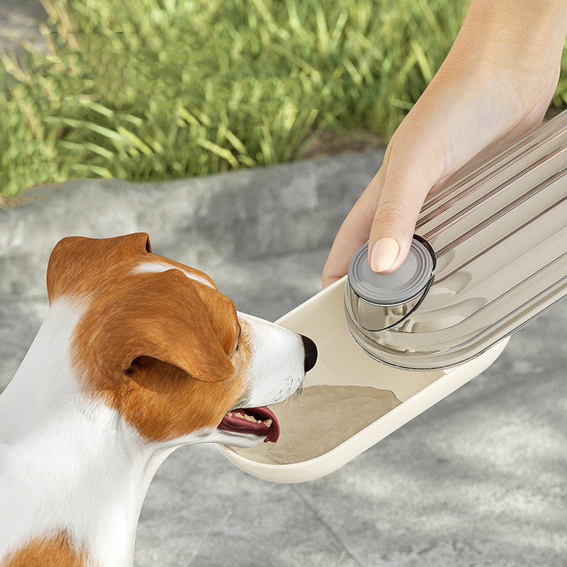 2-in-1 Portable Dog Water Bottle & Feeder