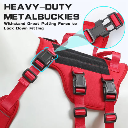 Reflective Tactical Dog Harness