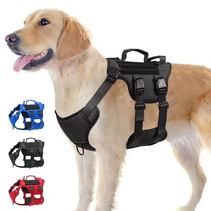 Reflective Tactical Dog Harness