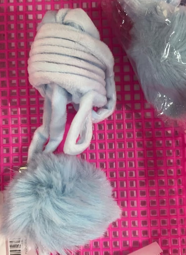 Cat Toy Self-Hi Sucker Spring Rabbit Hair Ball Interactive Play