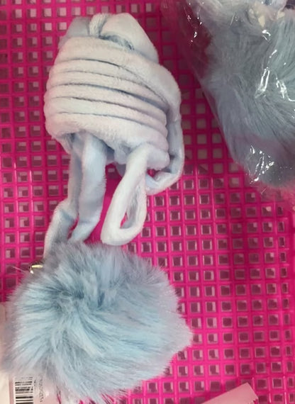 Cat Toy Self-Hi Sucker Spring Rabbit Hair Ball Interactive Play