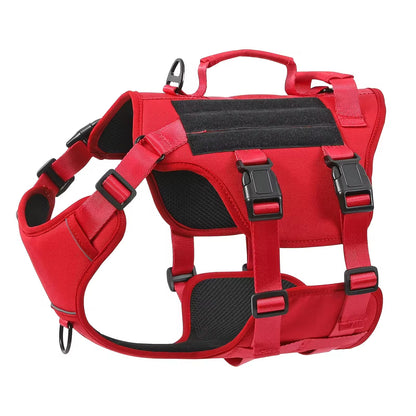 Reflective Tactical Dog Harness