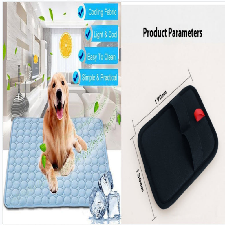 Product parameters for large small dogs and cats breathable summer pet mat