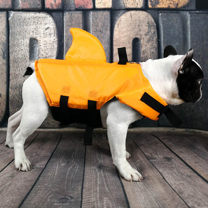 Comfortable dog life jacket for swimming beach trips and boating