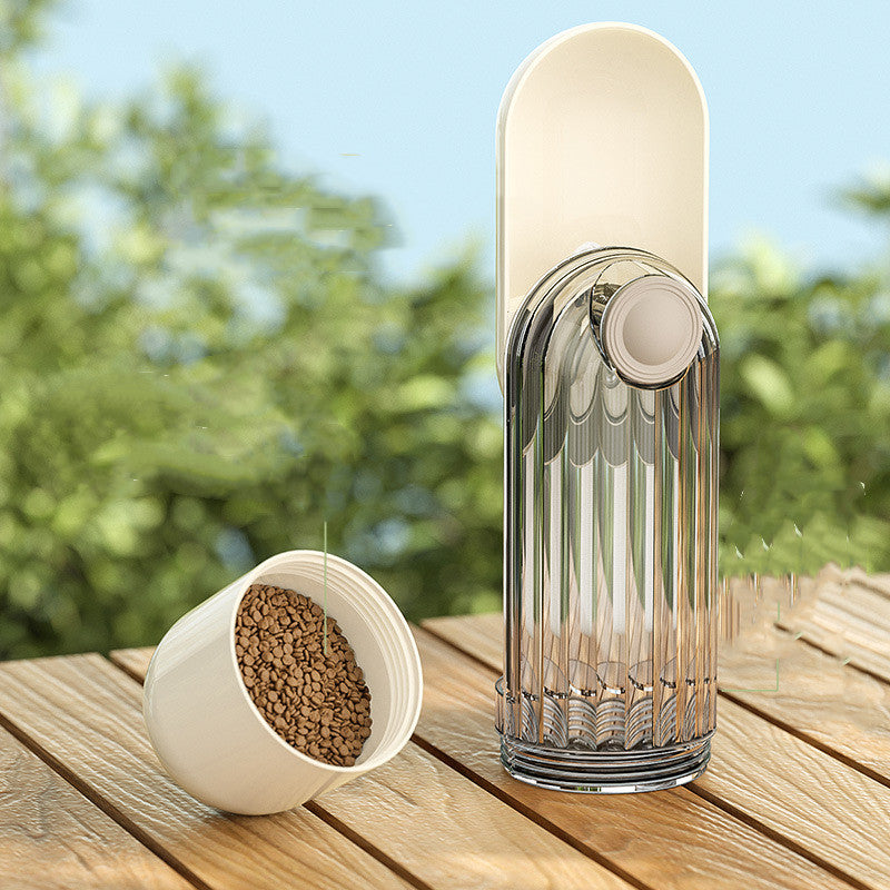 2-in-1 Portable Dog Water Bottle & Feeder