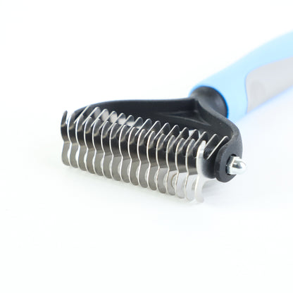 Stainless Double-sided Pet Brush Hair Removal Comb