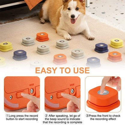 easy to use dog buttons
