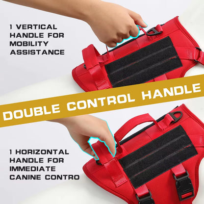 Reflective Tactical Dog Harness