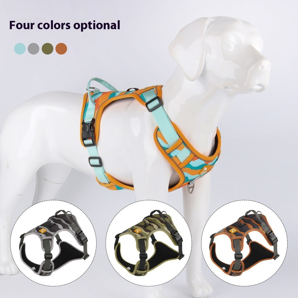 No Pull Reflective Dog Harness & Leash Set – Adjustable, Comfortable for Small & Large Dogs