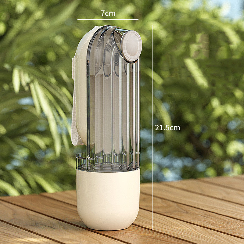 2-in-1 Portable Dog Water Bottle & Feeder