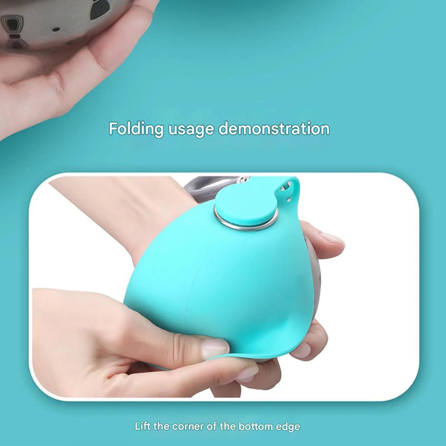 Portable water bottle for dogs