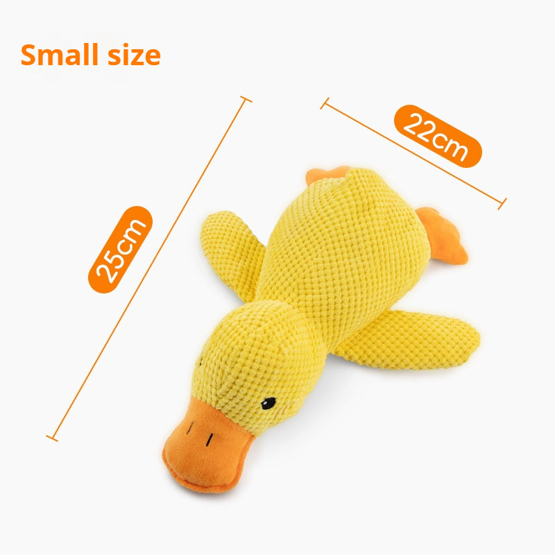 Pet Plush Toy Dog Calming Duck Stuffed Duck Toy